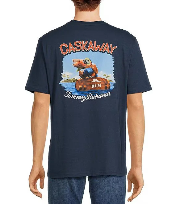 Women's Vacation Clothes Summer Essentials Tommy Bahama Caskaway T-Shirt - Navy