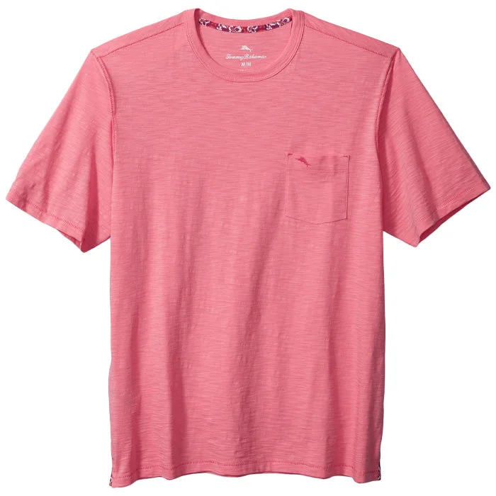 Women's Elegant Formal Outfit Huge Discounts This Week Tommy Bahama Bali Beach Crew T-Shirt - Pink Confetti