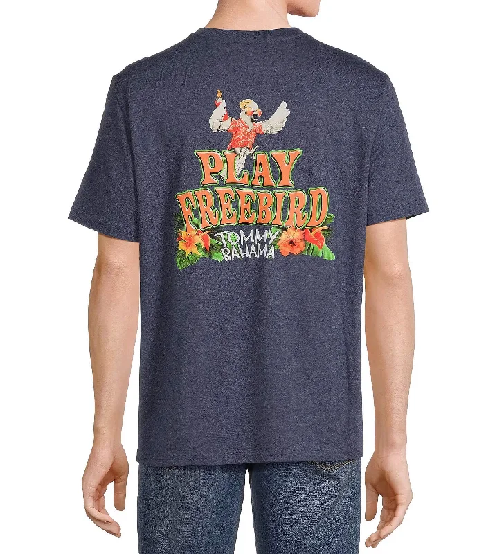 Classic Clothes For Women Stylish Savings Tommy Bahama Play Freebird T-Shirt - Navy Heather