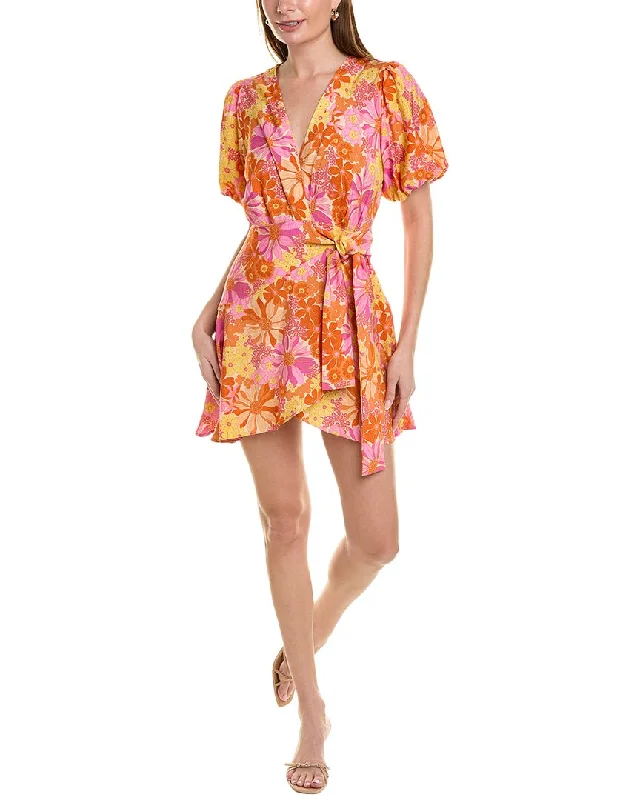 Women's Vacation Attire Style Without Limits Dress Forum Flower Power Mini Dress