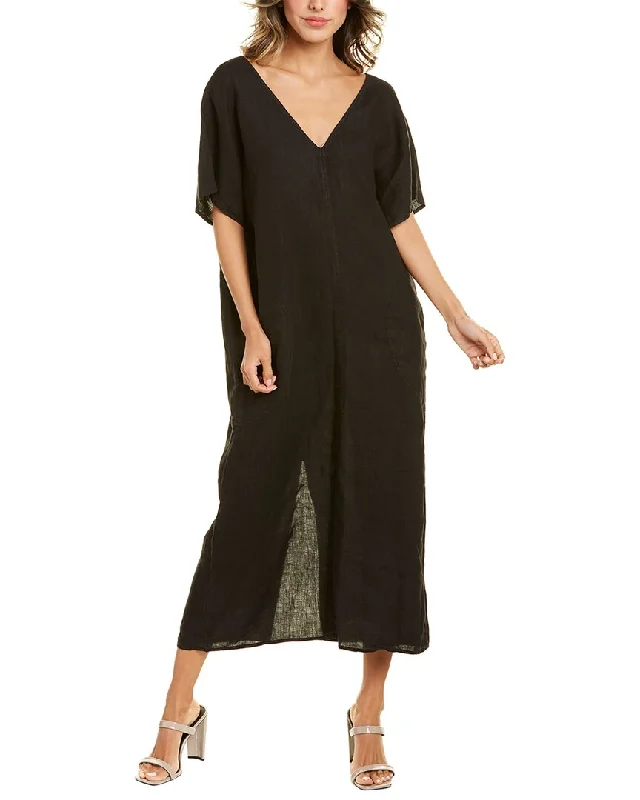 Women's Contemporary Clothing Exclusive Discounts Velvet by Graham & Spencer Yana Linen Midi Dress