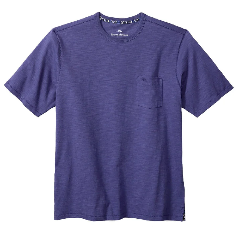 Affordable Women's Clothing Fashion Sale Tommy Bahama Bali Beach Crew T-Shirt - Pandora Purple