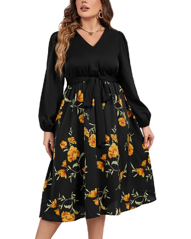 Women's Casual Outfit Flash Sale Starts Romanissa Midi Dress