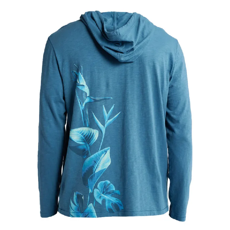 Stylish Clothes For Women Clearance Event Tommy Bahama Moonlight Paradise Lux Hoodie T-Shirt - Kingfish