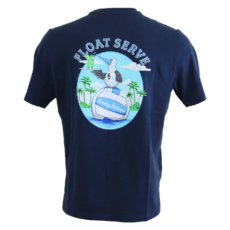 Women's Contemporary Apparel Wardrobe Update Tommy Bahama Float Serve T-Shirt - Navy