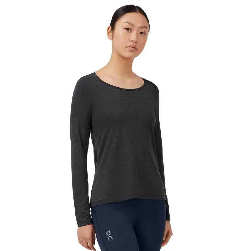 Women's Cozy Outfit For Lounging Flash Sale Now On Women's Performance Long T-Shirt - Black