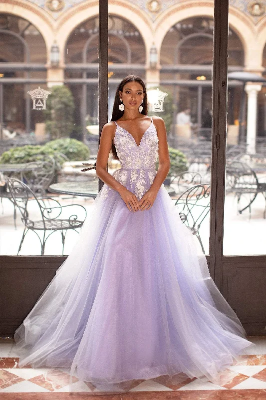 Women's Fashion Clothes Trendy Styles Ysabelle Tulle Gown - Lilac