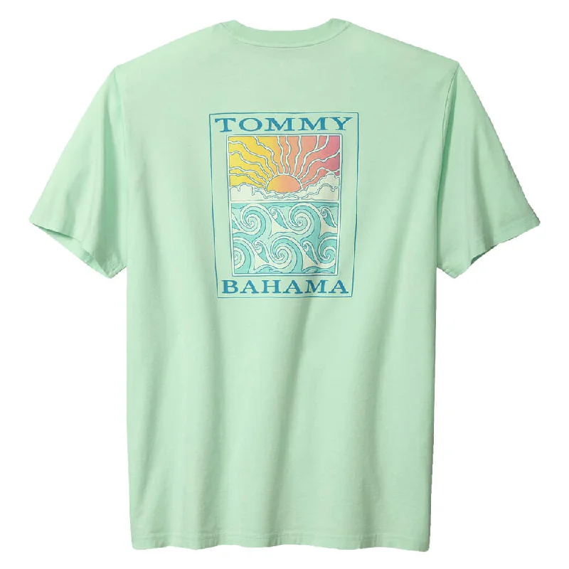 Women's Functional Apparel For Outdoor Activities Save On Inspired Styles Tommy Bahama Santorini Sunrise Tee T-Shirt - Marina