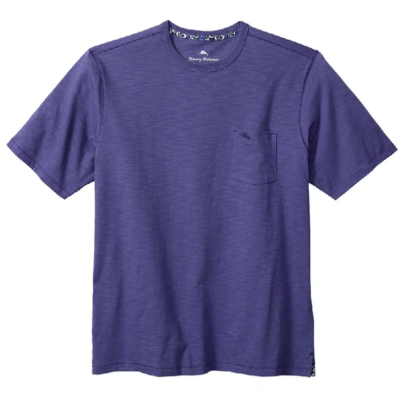 Casual Clothes For Women Wardrobe Essentials Tommy Bahama Big & Tall Bali Beach Crew T-Shirt - Pandora Purple