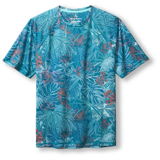 Women's Elegant Outfit Hot Deals Tommy Bahama Islandzone Glow Palms T-Shirt - Summer Night