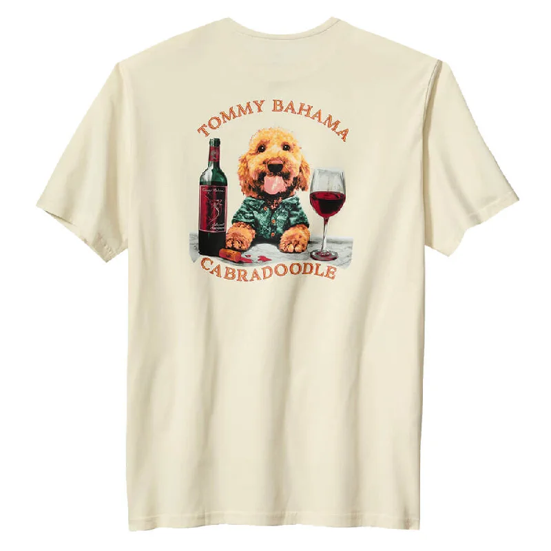 Plus-Size Women's Clothing Low Price Special Tommy Bahama Cabradoodle T-Shirt - Vanilla Ice