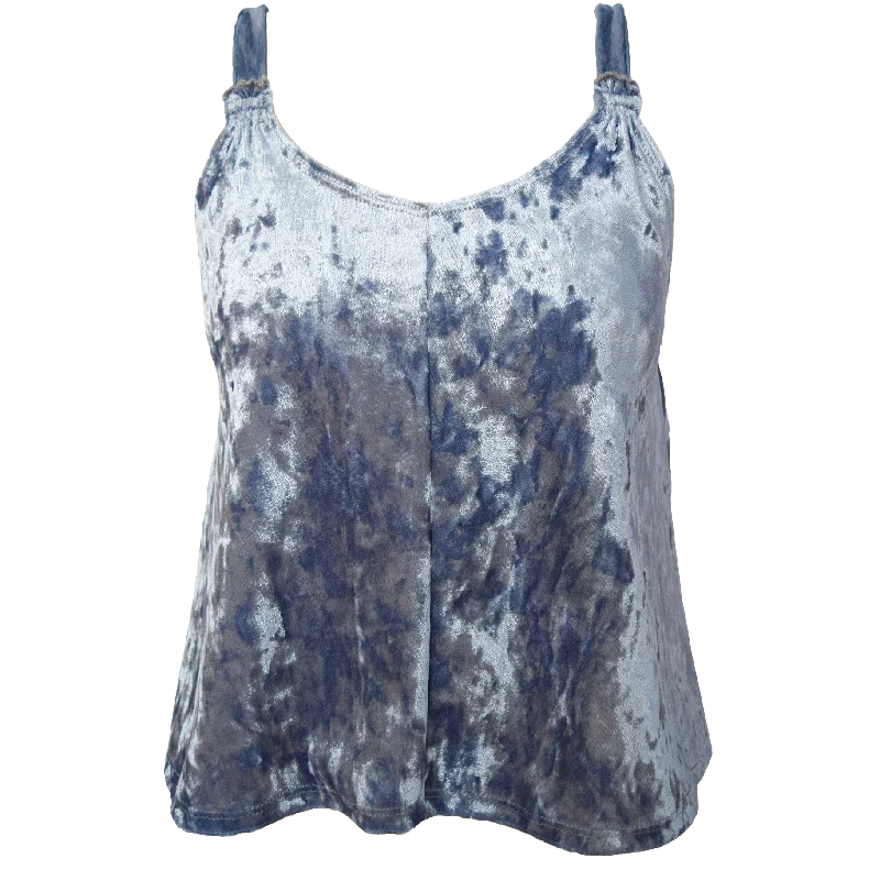 Stylish Women's Garments For Holidays Chic & Cozy Apparel Tru Luv Crushed Velvet Tank