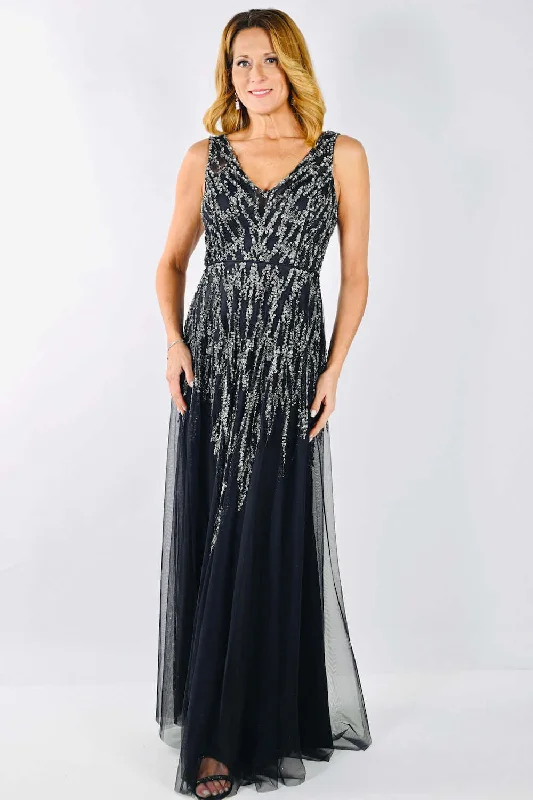 Women's Weekend Outfit Inspired By You, Designed For You Lyman - 239803I Beaded Ball Gown