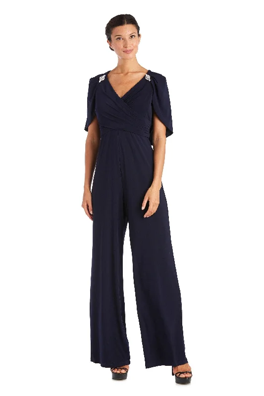 Women's Casual Wear Outfit Budget-Friendly Fashion R&M Richards 2460 One Piece Jumpsuit Sale