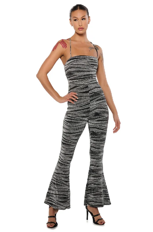 Women's Clothing Sets Feminine Flow WILD CHILD FLARE JUMPSUIT