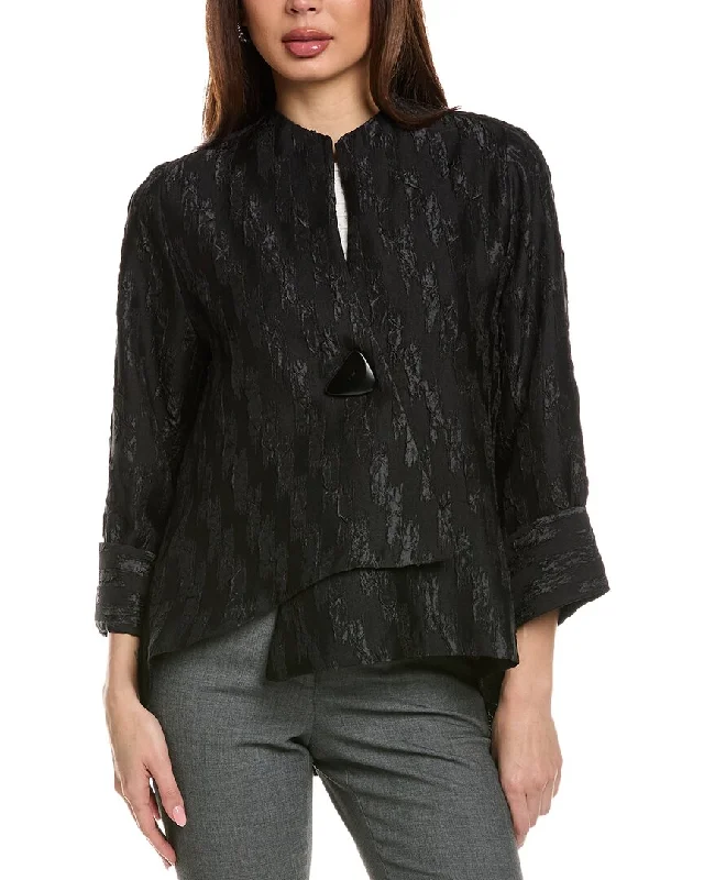 Comfortable Garments For Women Limited Quantities Joseph Ribkoff Puckered Jacket