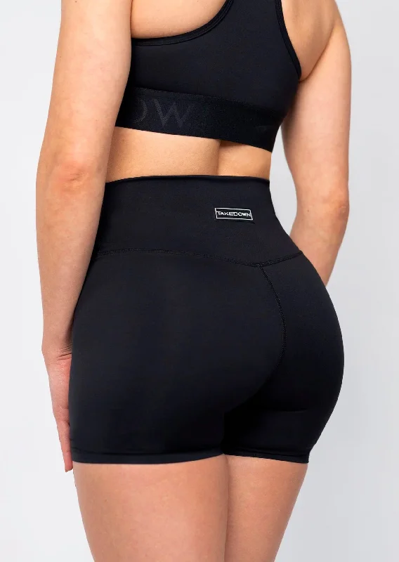 Women's Clothing For Special Occasions Elevate Your Wardrobe High Waist Power Tech Bike Short Black