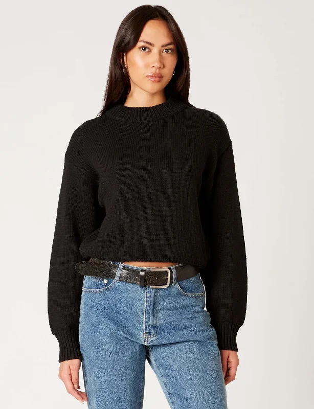 Vintage-Inspired Women's Clothes Ends Soon Ralph Sweater, Black