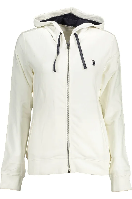 Women's Office Attire Chic Trends For The Fashion Savvy U.S. POLO ASSN. Chic  Hooded Zip Sweatshirt with Logo Women's Detail