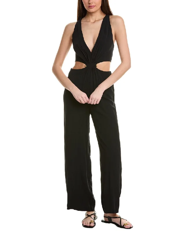 Women's Clothing For Travel Season Appropriate Women's Collection ViX Solid Nayara Jumpsuit