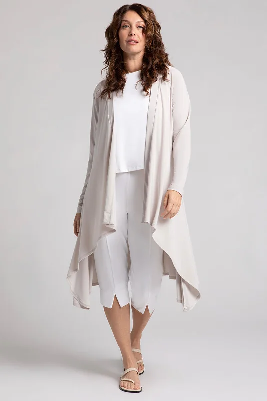 Women's Vacation Outfit Fashion Sale Flutter Duster Cardigan | Cashew