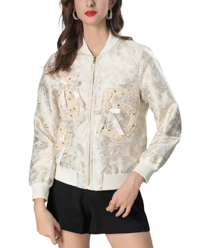 Women's Wedding Apparel Trend Alert BURRYCO Jacket