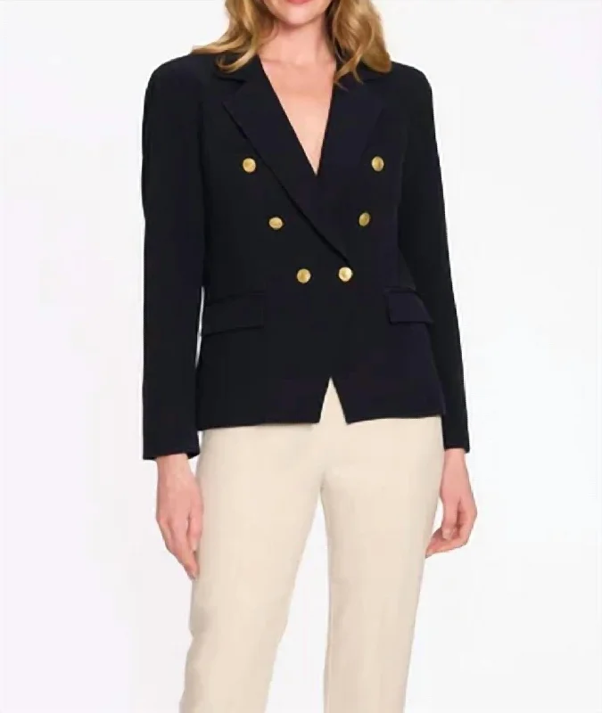 Charming Everyday Clothing For Women Crazy Discounts, Hurry Up Short Db Jacket In Navy