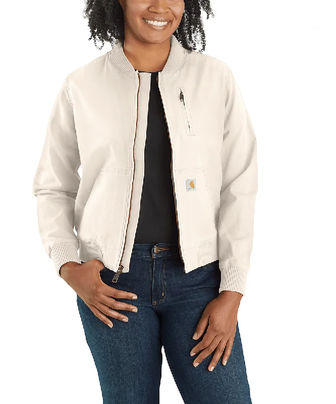 Women's Formal Clothes Huge Savings On Parisian Styles Crawford Bomber Jacket - Natural