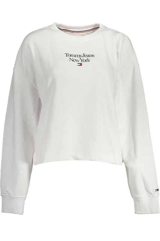 Affordable Luxury Women's Garments Seasonal Fashion Tommy Hilfiger Chic  Embroide Logo Women's Sweatshirt