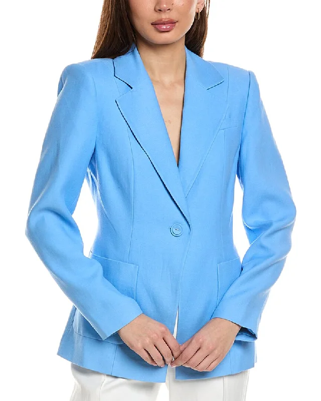 Women's Formal Event Outfit Statement Piece ALEXIS Leanne Linen-Blend Jacket