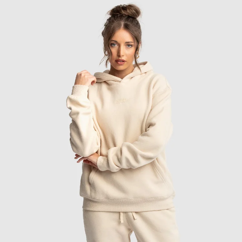 Women's Seasonal Apparel Seasonal Trends Women's DYVN Relaxed Fit Hoodie - Cream