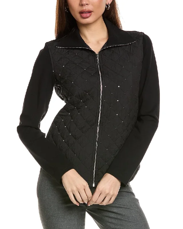 Women's High-Fashion Attire Now On Sale For Chic Urban Styles Joseph Ribkoff Diamond Quilted Jacket