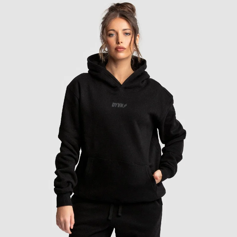 Women's Occasion Wear Apparel Elegant Clothing Women's DYVN Relaxed Fit Hoodie - Black