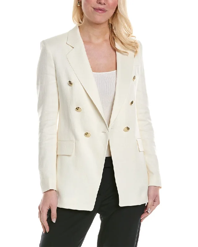 Women's Festive Attire Save On Classic Elegant Styles Hugo Boss Jatera Linen-Blend Jacket