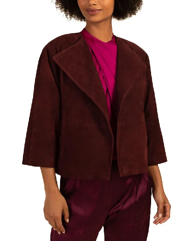 Women's Transitional Attire Buy More, Save More Trina Turk Hopeful Suede Jacket