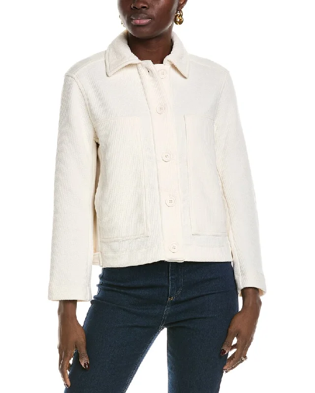 Women's Trendy Apparel Seasonal Trends Max Studio Ribbed Jacket