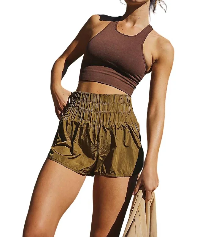 Comfortable Outfit For Women Low Price Special Way Home Shorts In Army Green