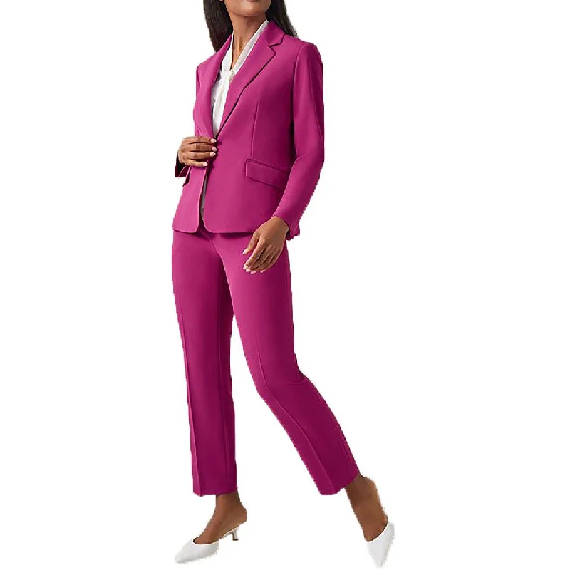 Women's Versatile Apparel Low Price Special Womens Solid Polyester One-Button Blazer