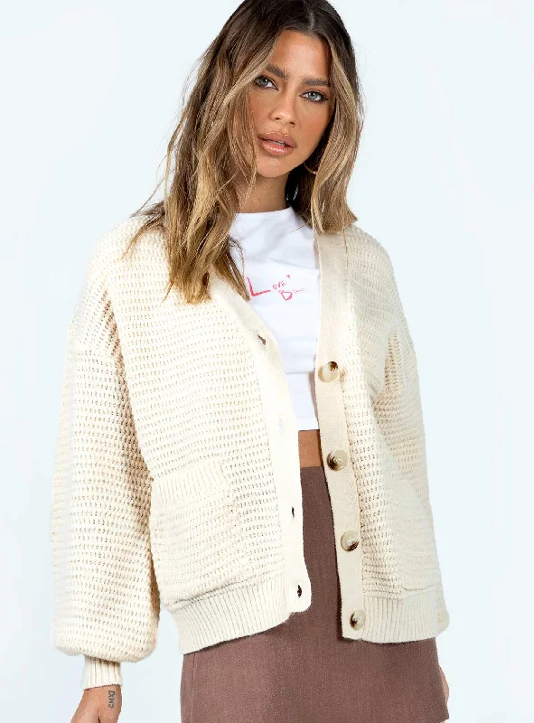 Fashionable Women's Clothes Spring Fashion Abel Cardigan Cream