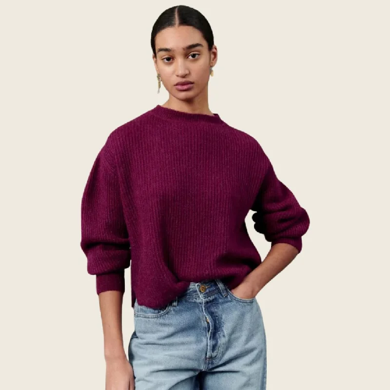 Women's Outfit Fashion Forward Lotta Jumper (Plum)