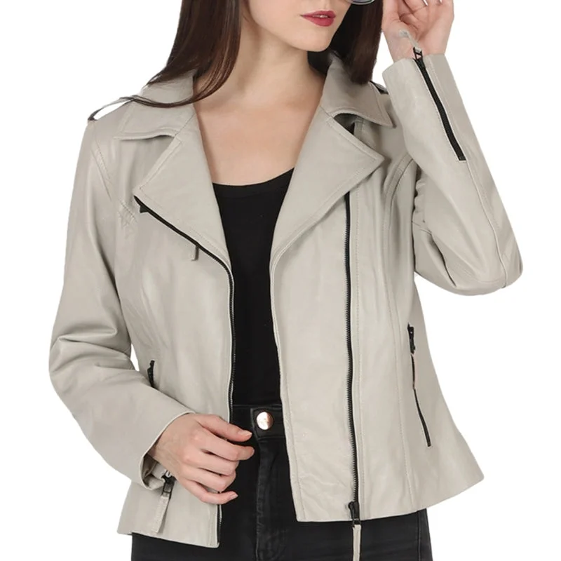 Women's High-Fashion Garments Flowy Fabric Annalise - The Womens Jacket