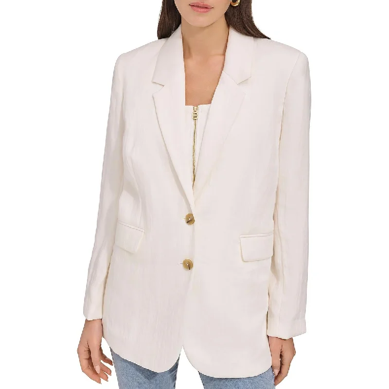 Women's Stylish Casual Garments End Of Season Sale Womens Deep V 2 Button Closure Two-Button Blazer