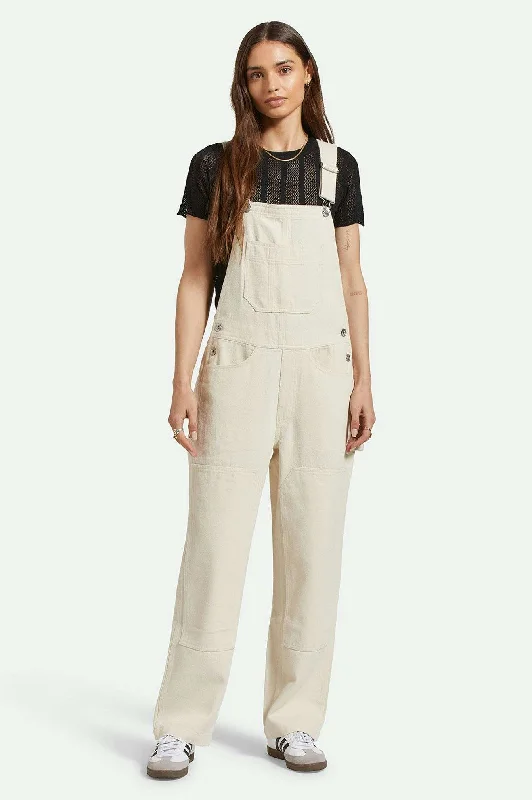 Women's Garments Stylish Savings Utility Overall - Whitecap